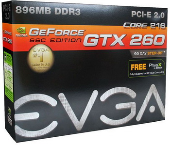 evga GeForce GTX 260 Core 216 SSC